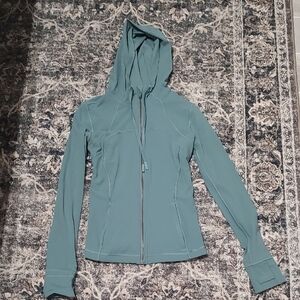 Women's Teal Hooded Jacket